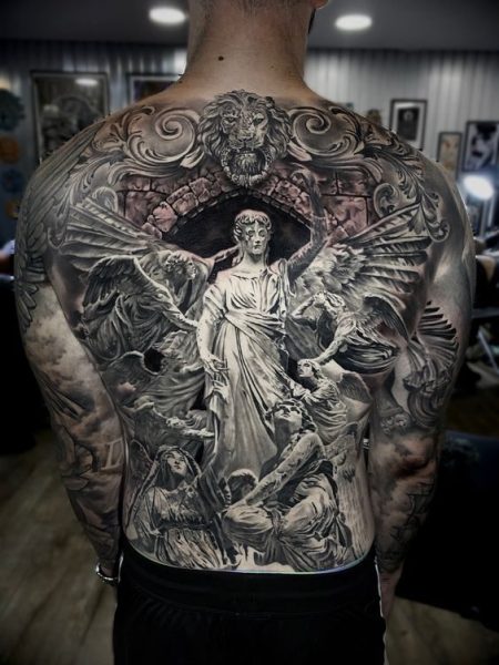 Elevating Body Art: Exploring the Intricacies of 3D Full Back Tattoos ...