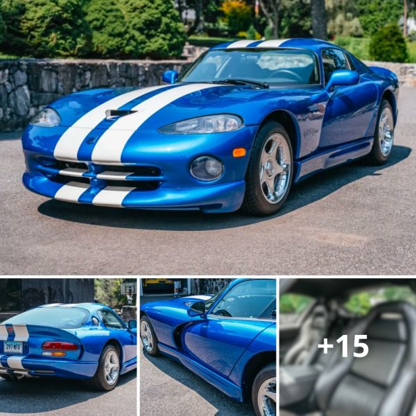 Preserving Perfection: Discover the 1997 Dodge Viper GTS, a Low-Mileage ...